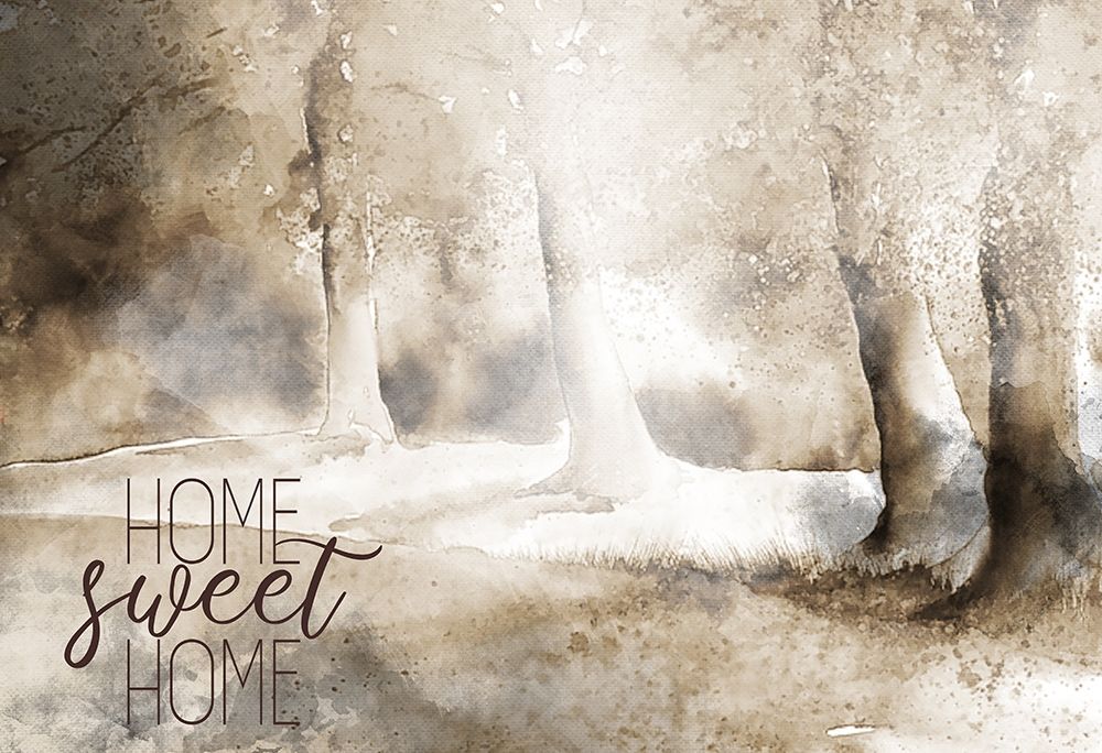 Home Sweet Home Trees art print by Kimberly Allen for $57.95 CAD