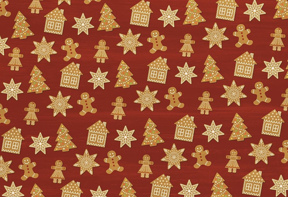 Gingerbread Christmas art print by Kimberly Allen for $57.95 CAD