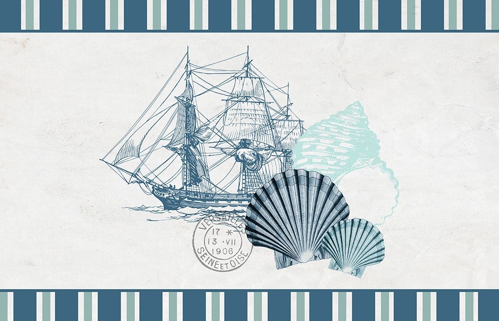 Sea Blues 1 art print by Kimberly Allen for $57.95 CAD