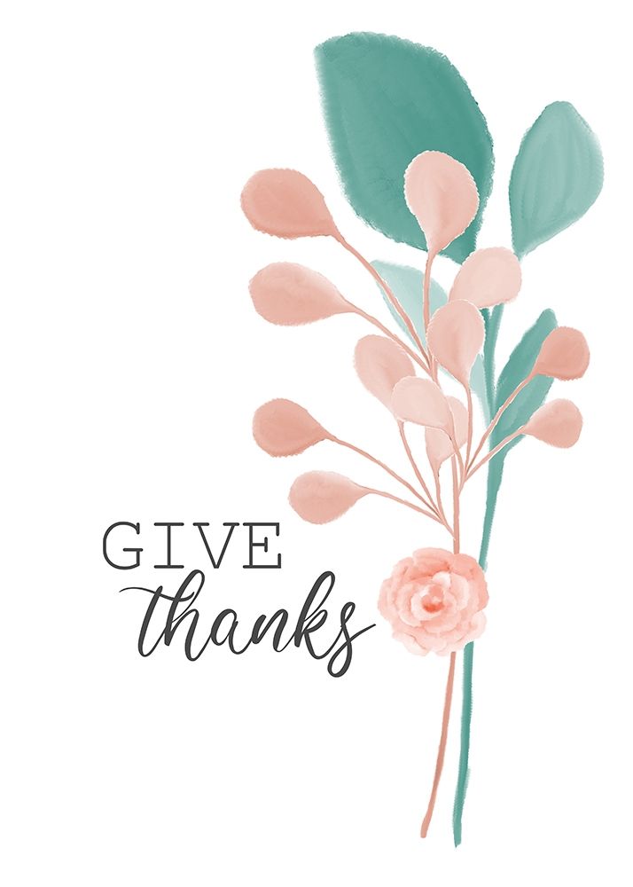 Give Thanks art print by Kimberly Allen for $57.95 CAD