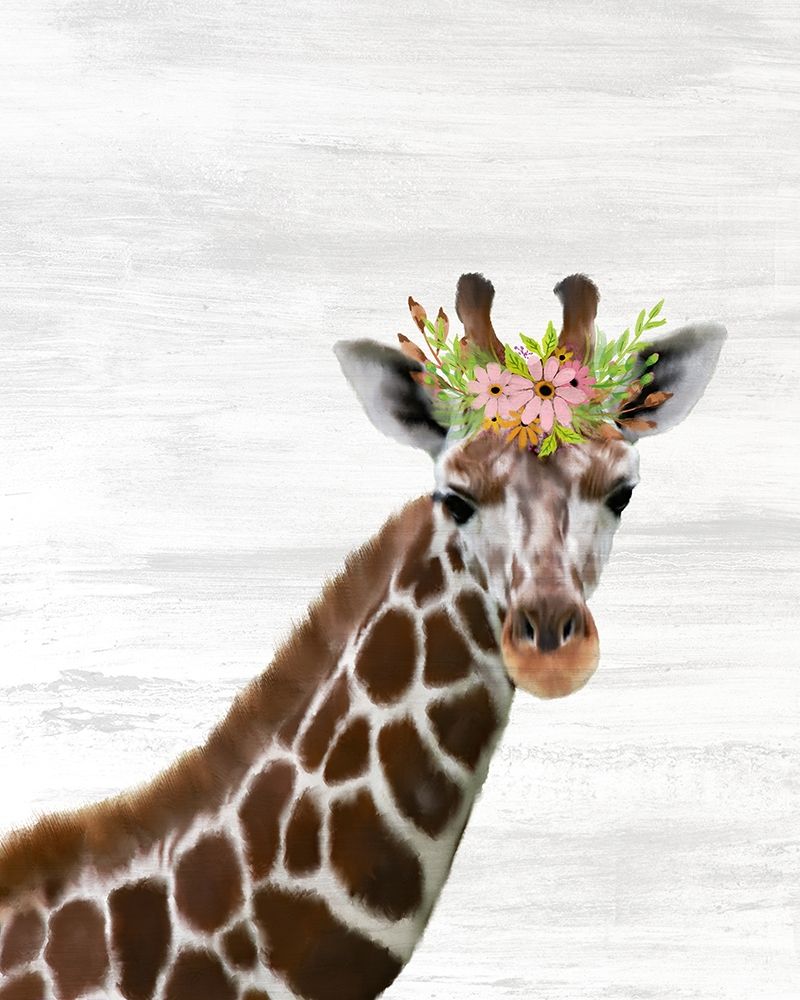 Baby Giraffe art print by Kimberly Allen for $57.95 CAD