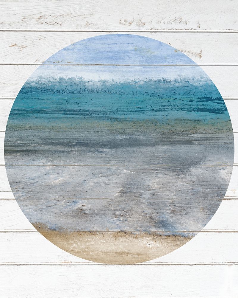 Beach Circle 1 art print by Kimberly Allen for $57.95 CAD