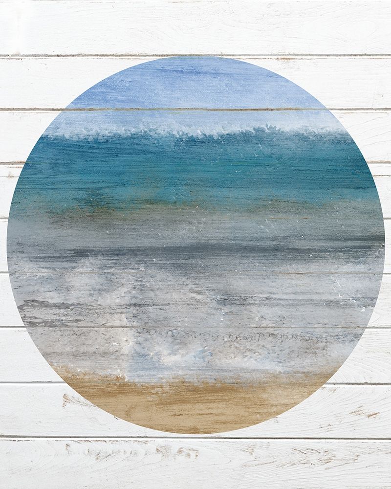 Beach Circle 2 art print by Kimberly Allen for $57.95 CAD
