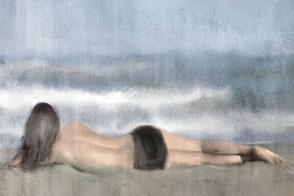 Beach Relaxation art print by Kimberly Allen for $57.95 CAD