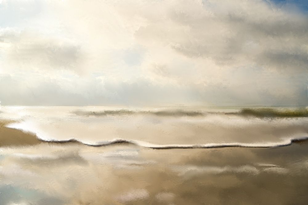 Golden Sea art print by Kimberly Allen for $57.95 CAD
