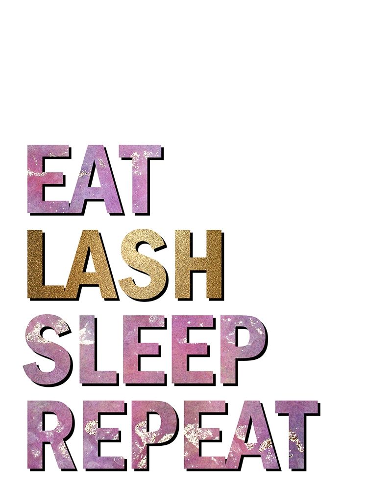 Eat Lash art print by Kimberly Allen for $57.95 CAD