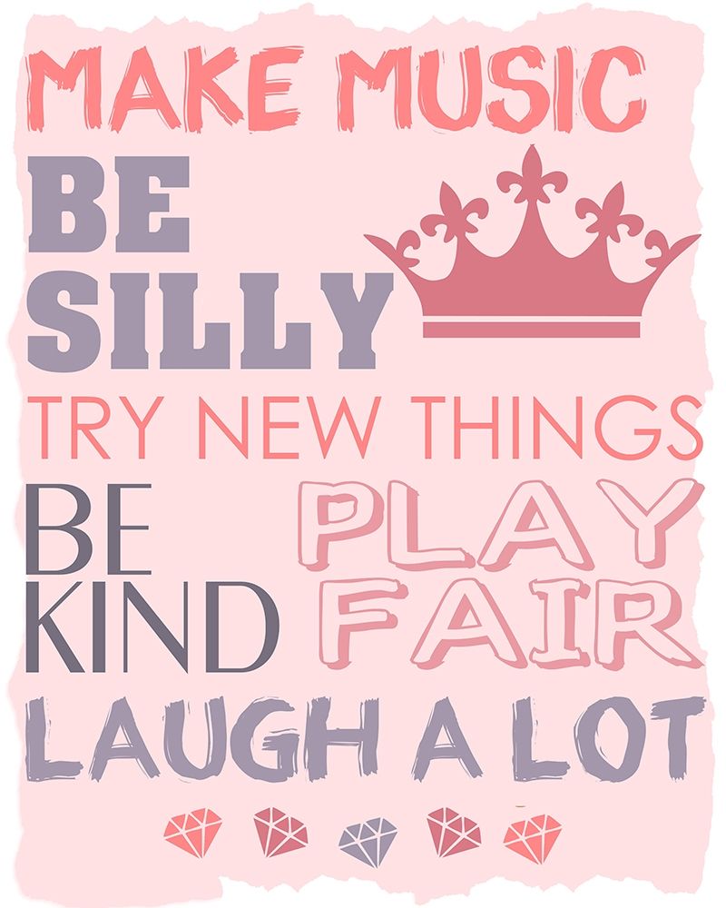 Be Silly 1 Pink art print by Kimberly Allen for $57.95 CAD