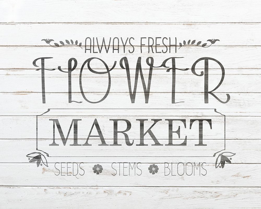Flower Market art print by Kimberly Allen for $57.95 CAD
