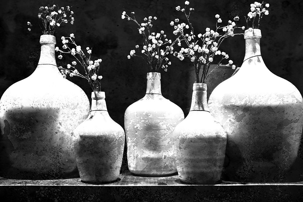 Monochrome Vases art print by Kimberly Allen for $57.95 CAD