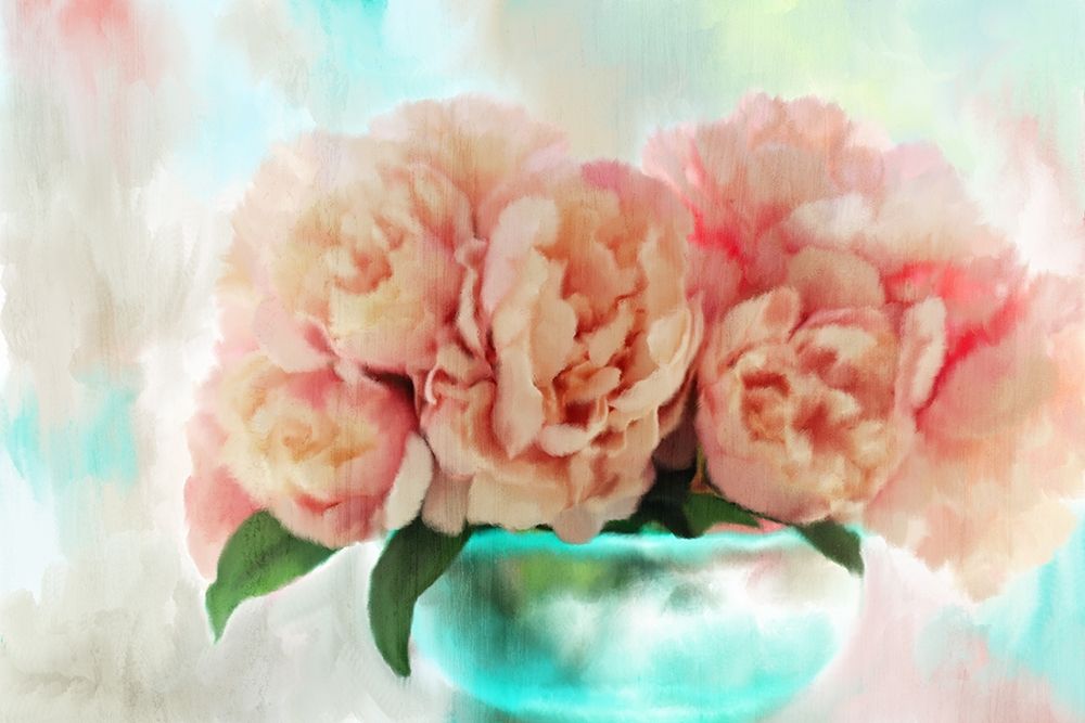 Spring Peonies art print by Kimberly Allen for $57.95 CAD