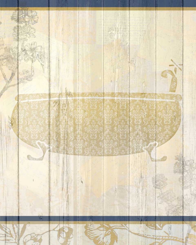 Golden Bath 1 art print by Kimberly Allen for $57.95 CAD