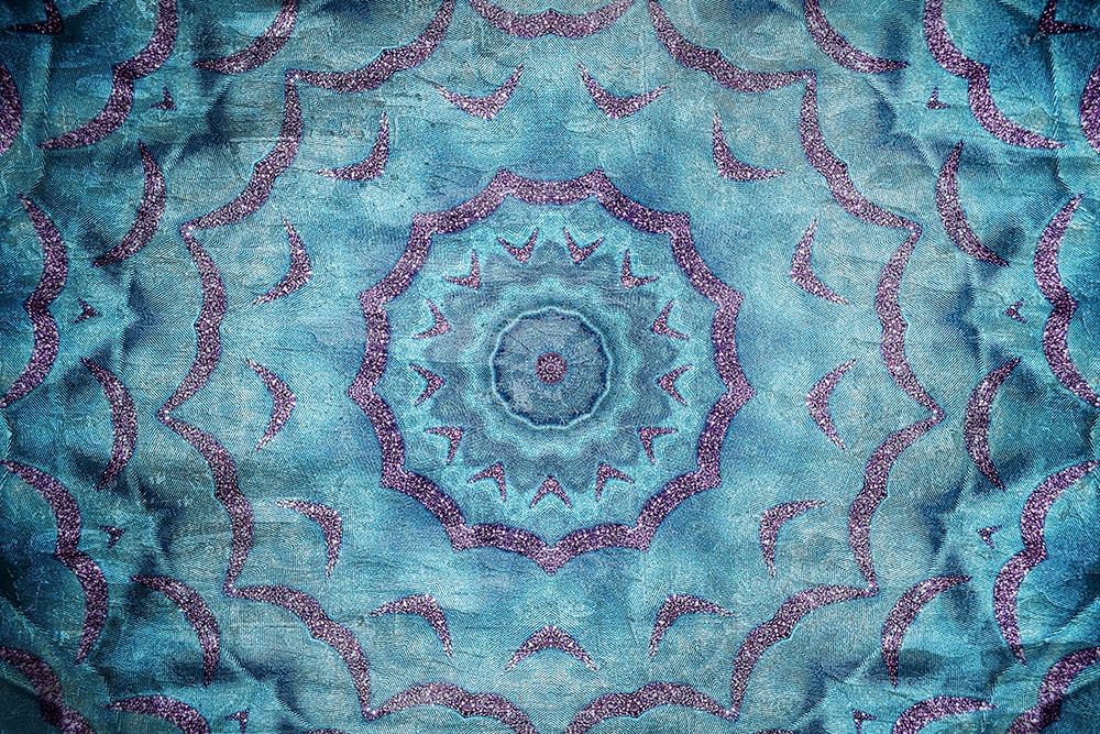 Teal Kaleidoscope art print by Kimberly Allen for $57.95 CAD