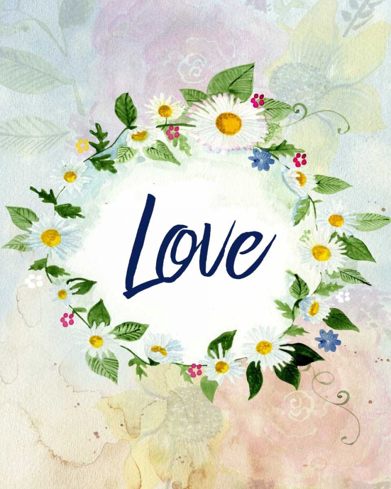 Love Joy Peace 1 art print by Kimberly Allen for $57.95 CAD