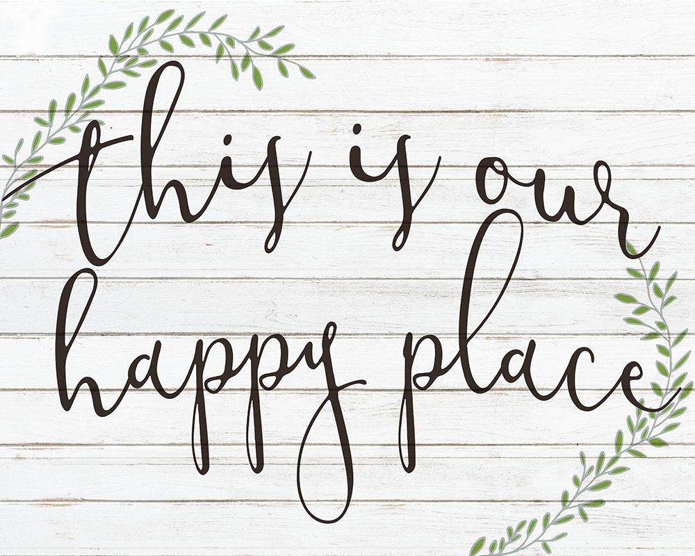 Happy Place art print by Kimberly Allen for $57.95 CAD