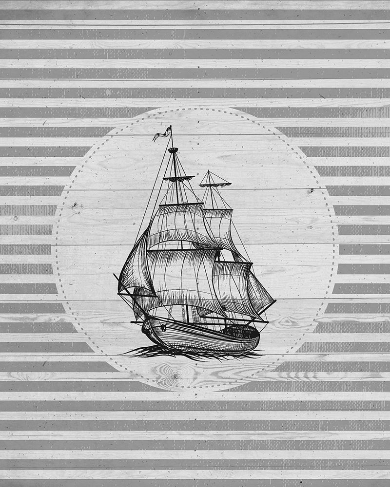 Lets Sail 1 art print by Kimberly Allen for $57.95 CAD