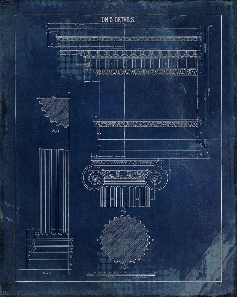 Details 2 Blue art print by Kimberly Allen for $57.95 CAD