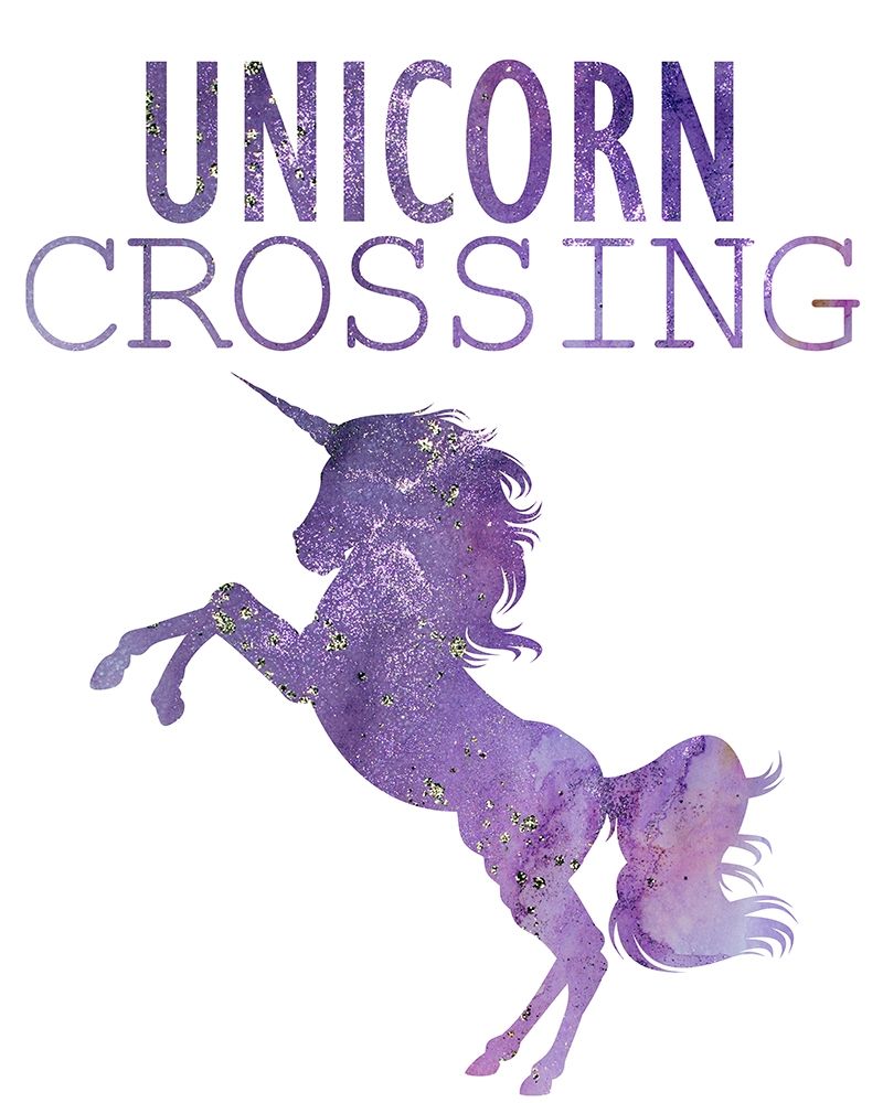 Unicorns Only B art print by Kimberly Allen for $57.95 CAD