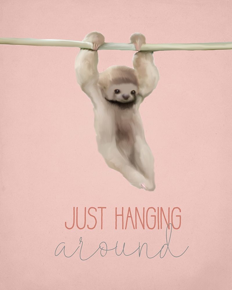 Happy Sloths 3 art print by Kimberly Allen for $57.95 CAD