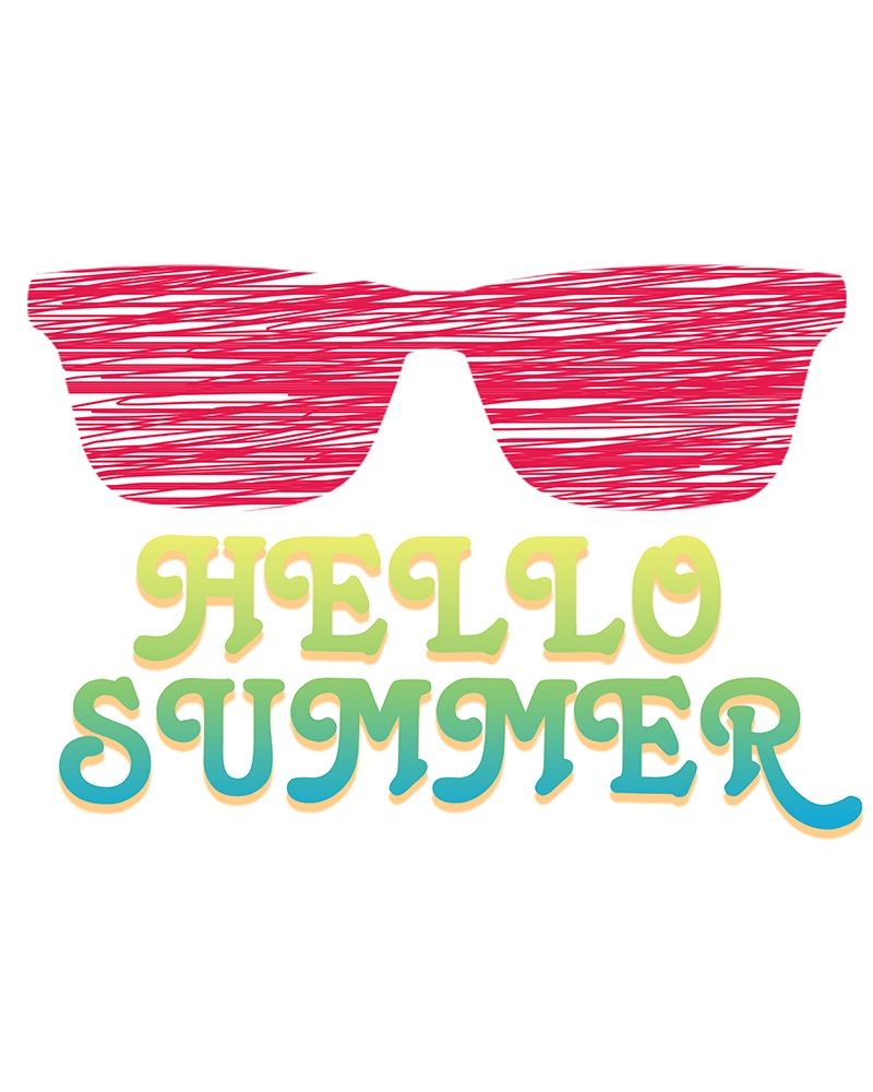 Hello Summer art print by Kimberly Allen for $57.95 CAD