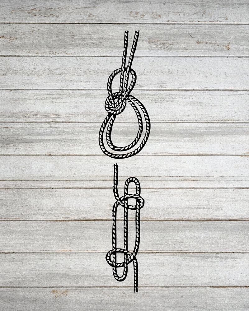 Nautical Knots 2 art print by Kimberly Allen for $57.95 CAD