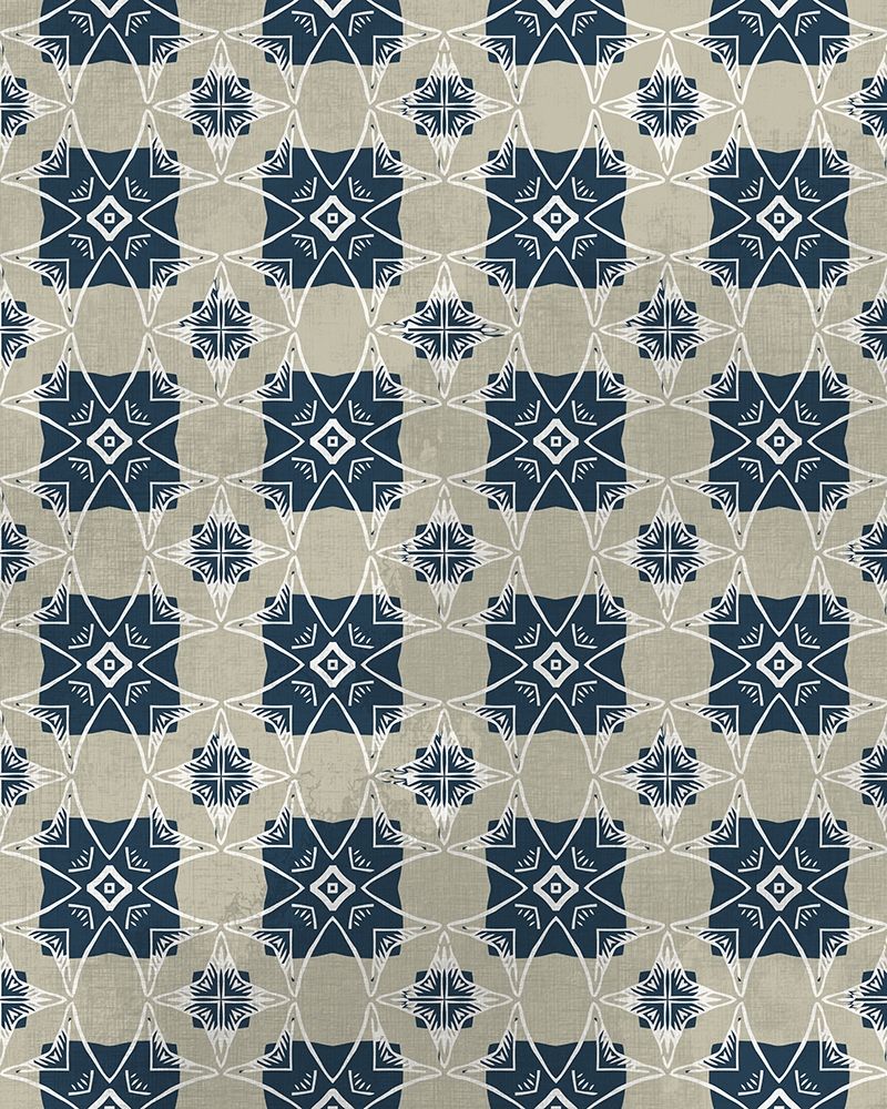Navy Pattern 1 art print by Kimberly Allen for $57.95 CAD
