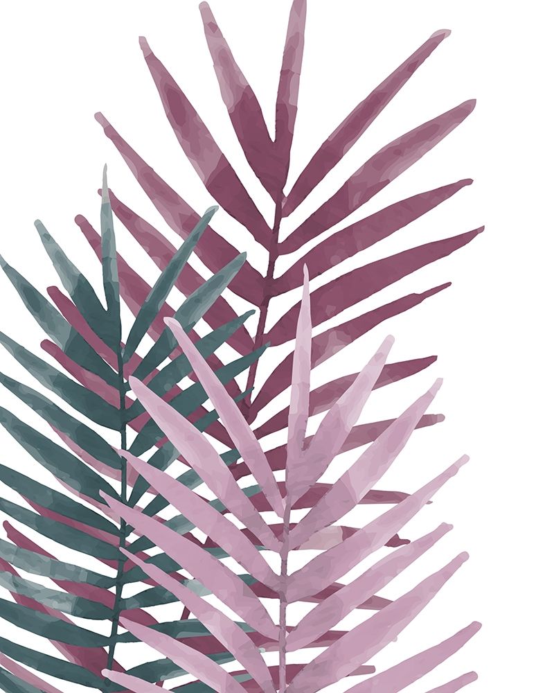 Tropical Ferns 1 art print by Kimberly Allen for $57.95 CAD