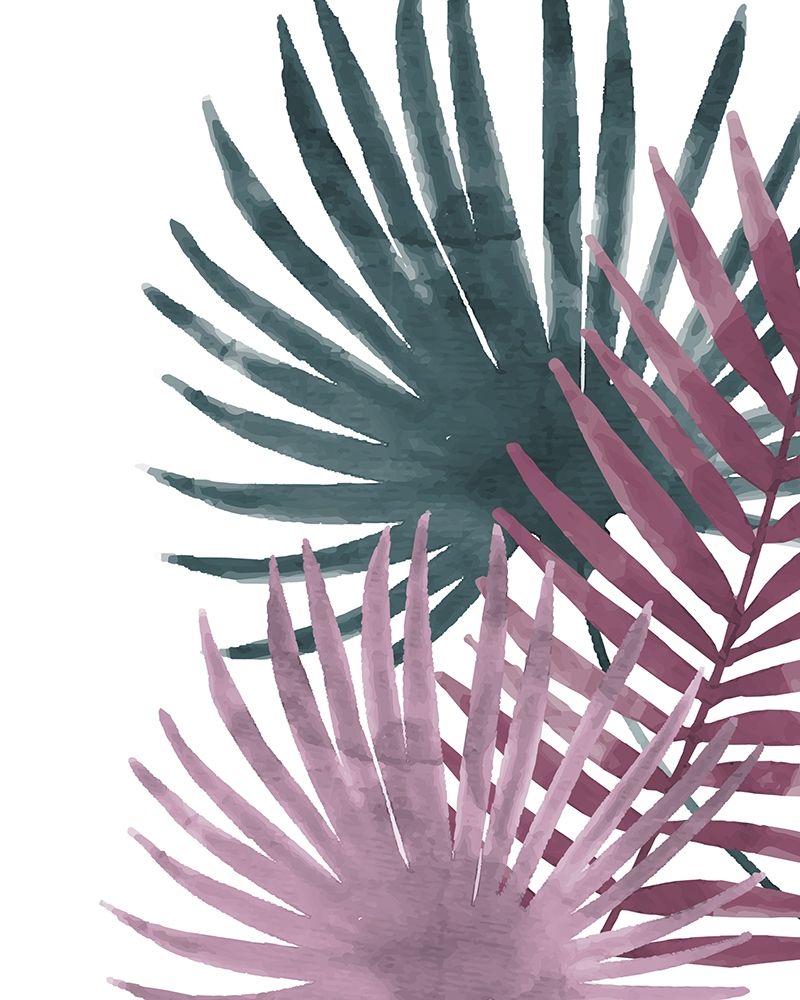 Tropical Ferns 2 art print by Kimberly Allen for $57.95 CAD
