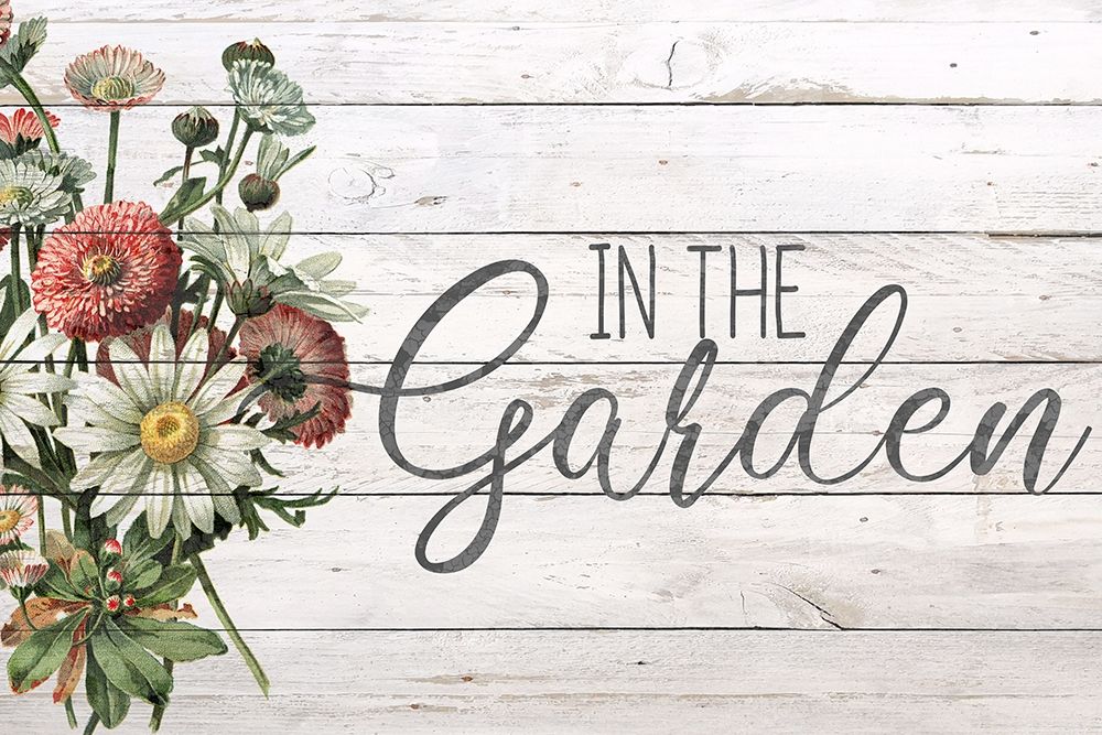 In the Garden Flowers art print by Kimberly Allen for $57.95 CAD