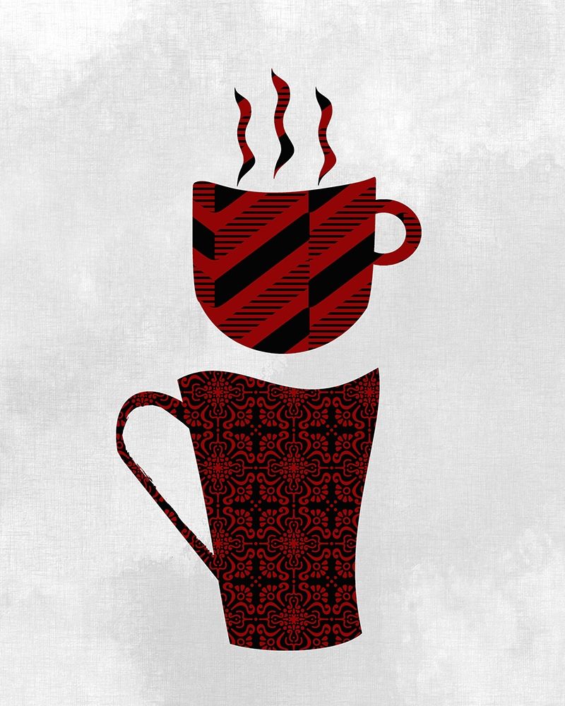 Coffee Pattern 1 art print by Kimberly Allen for $57.95 CAD