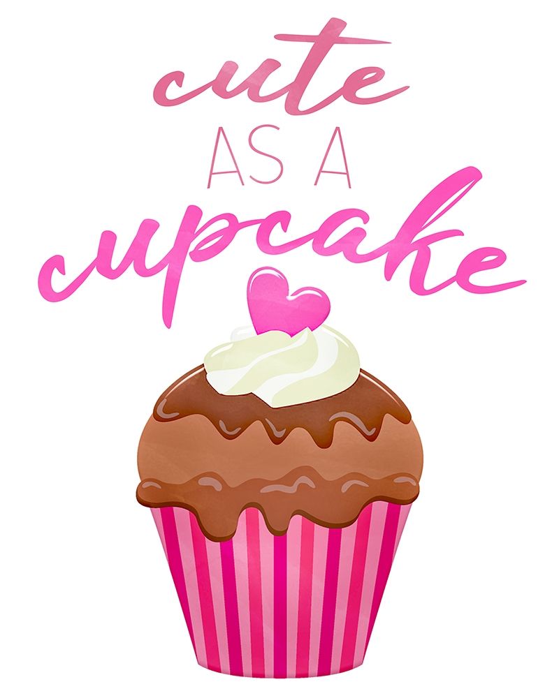 Cute as a Cupcake art print by Kimberly Allen for $57.95 CAD