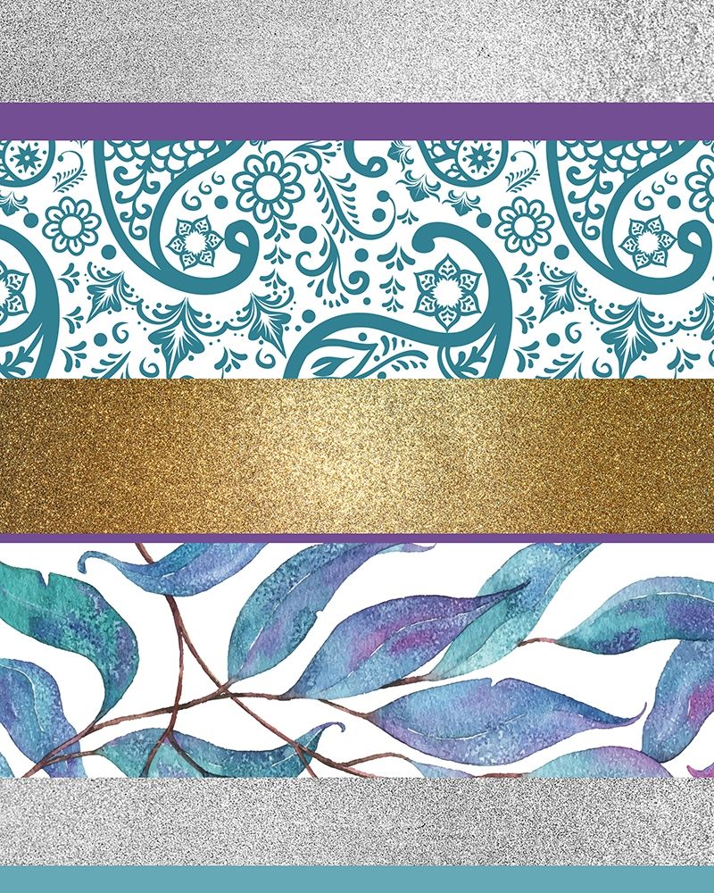 Mixed Teal Purple 1 art print by Kimberly Allen for $57.95 CAD