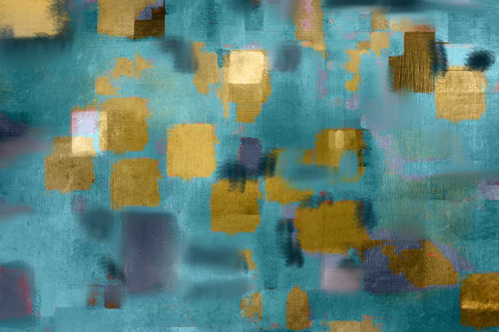Squared Blue art print by Kimberly Allen for $57.95 CAD