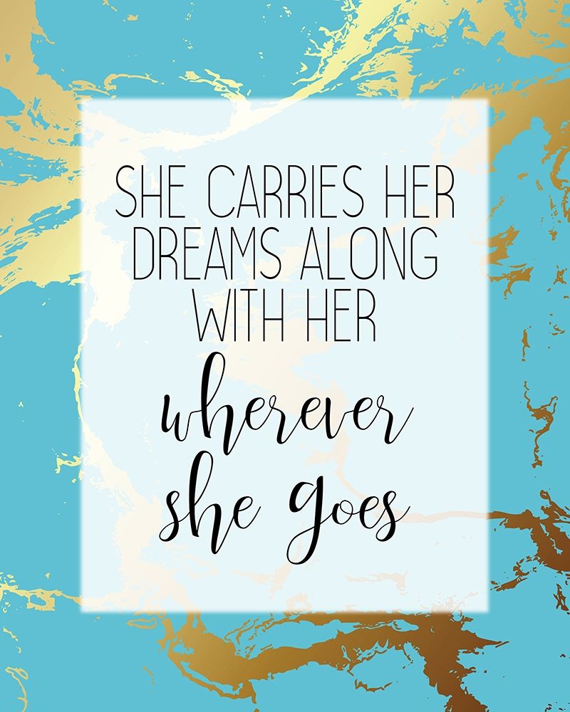 Wherever She Goes art print by Kimberly Allen for $57.95 CAD