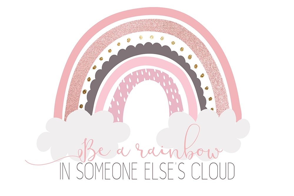 Be A Rainbow art print by Kimberly Allen for $57.95 CAD