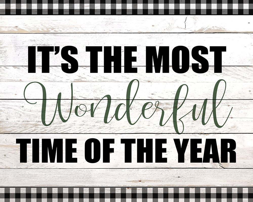 Wonderful Time Plaid art print by Kimberly Allen for $57.95 CAD