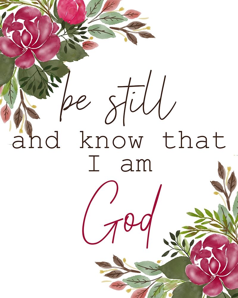 Be Still and Know art print by Kimberly Allen for $57.95 CAD