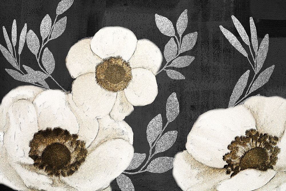 Gilded Anemones art print by Kimberly Allen for $57.95 CAD