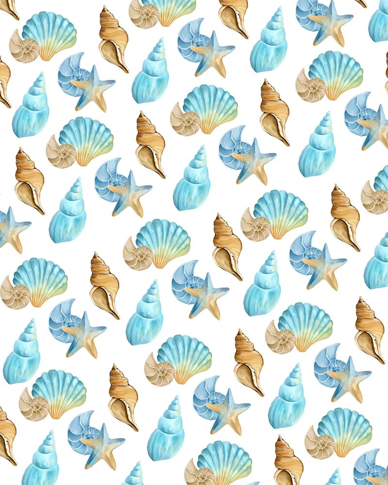 Seashore Shells 4 art print by Kimberly Allen for $57.95 CAD