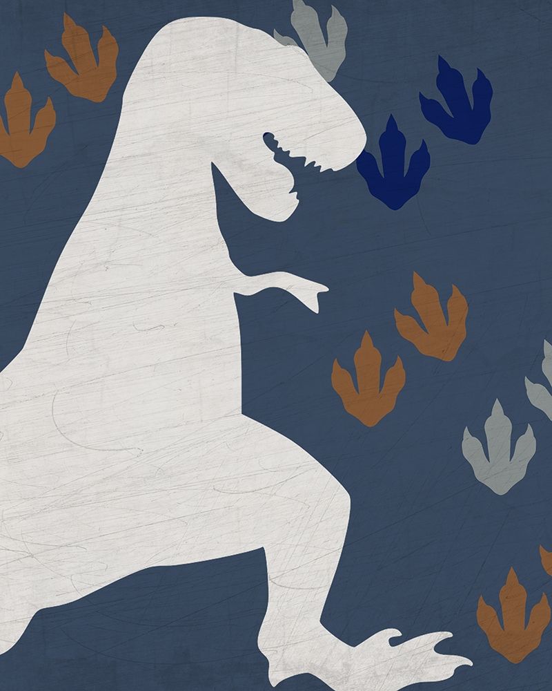 Rawr Tracks 1 v2 art print by Kimberly Allen for $57.95 CAD