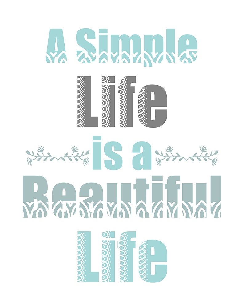 A Simple Life art print by Kimberly Allen for $57.95 CAD