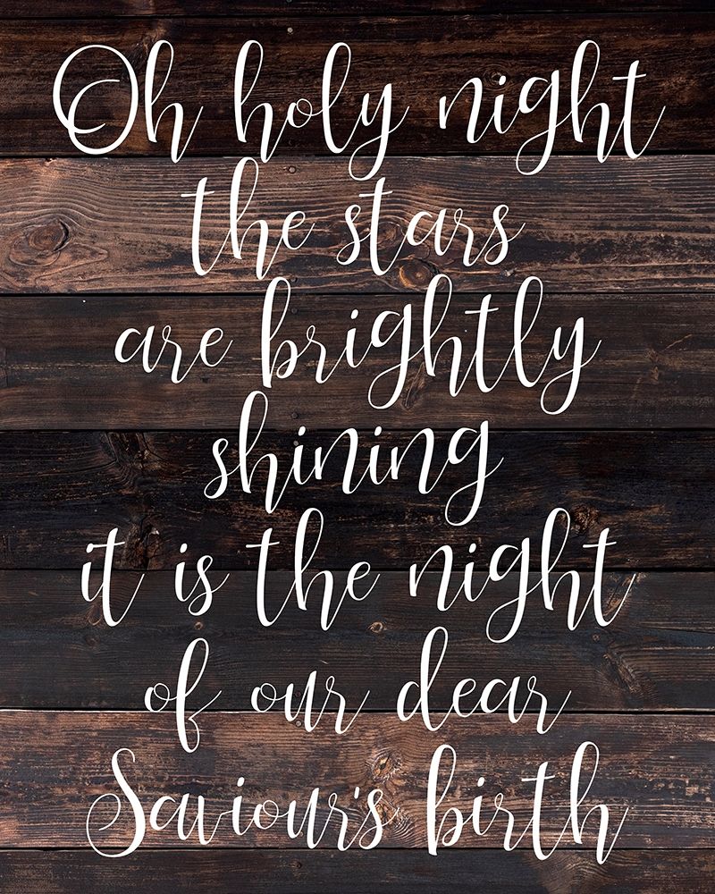 Oh Holy Night art print by Kimberly Allen for $57.95 CAD
