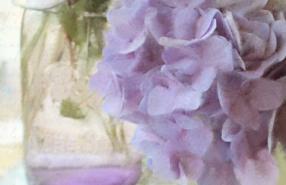 Hydrangea Jar art print by Kimberly Allen for $57.95 CAD