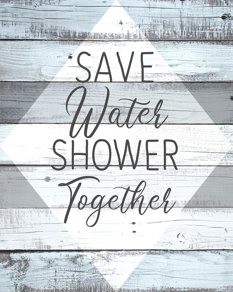 Save Water art print by Kimberly Allen for $57.95 CAD