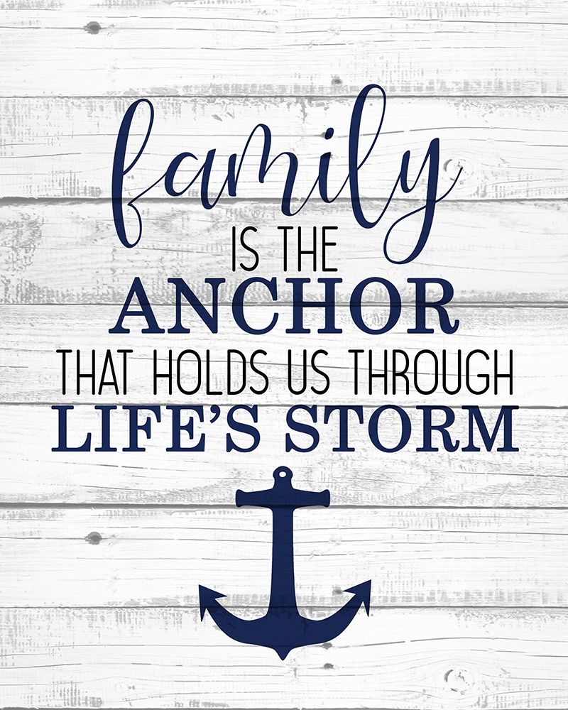 Family Anchor art print by Kimberly Allen for $57.95 CAD