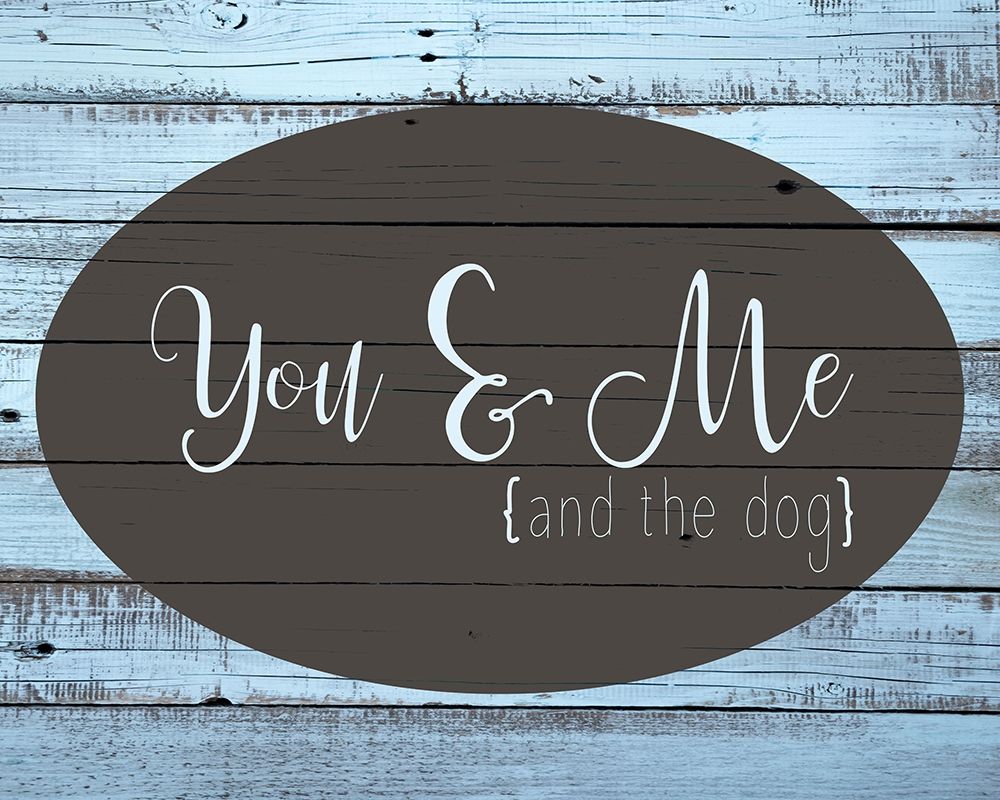 You and Me and the Dog art print by Kimberly Allen for $57.95 CAD