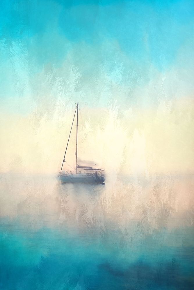 Ombre Sailing art print by Kimberly Allen for $57.95 CAD