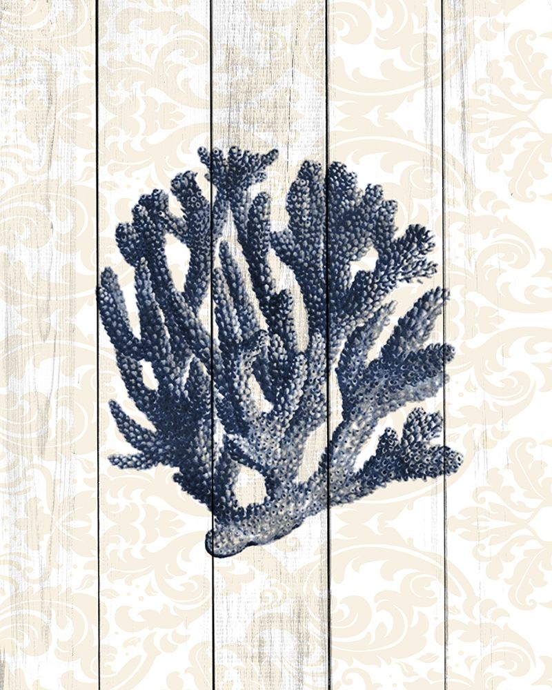 Navy Coral 1 art print by Kimberly Allen for $57.95 CAD