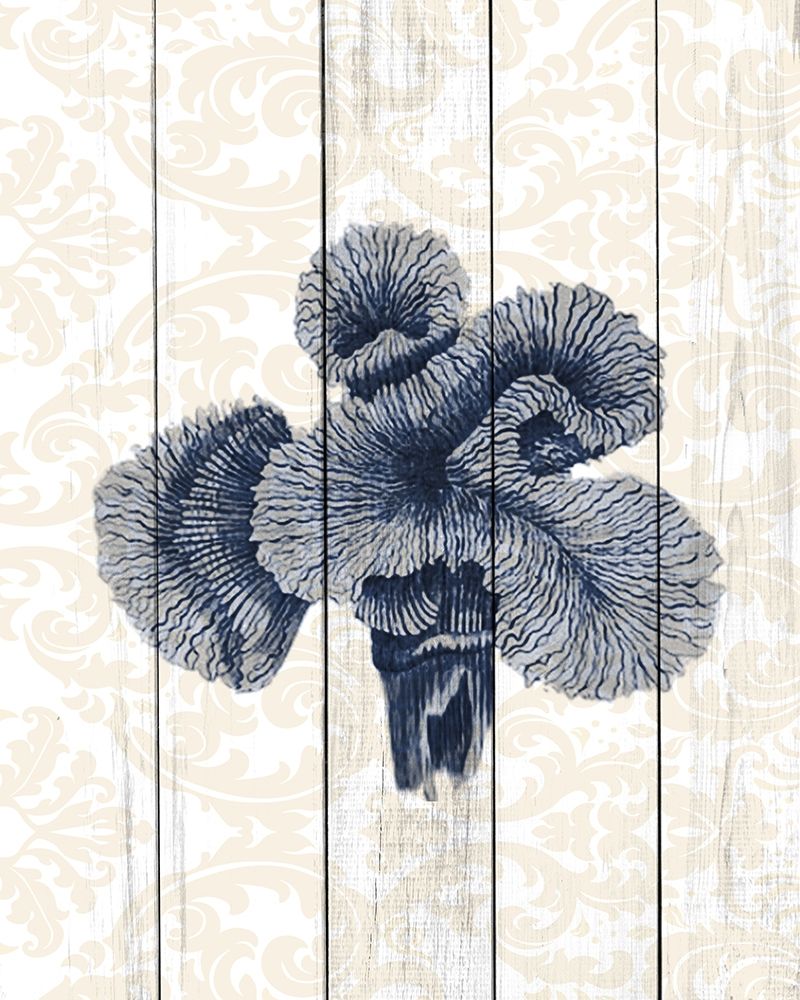 Navy Coral 2 art print by Kimberly Allen for $57.95 CAD
