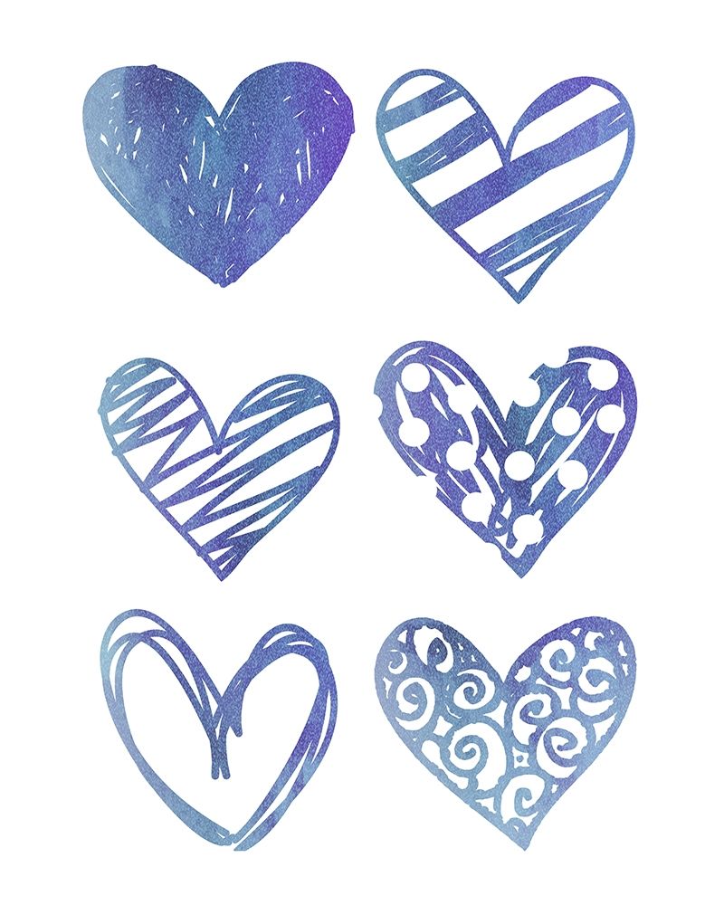 Watercolor Love 1 art print by Kimberly Allen for $57.95 CAD