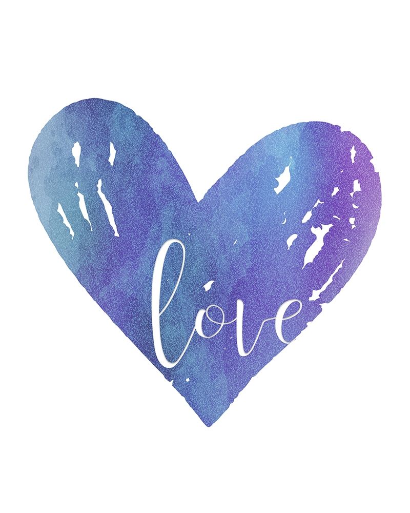 Watercolor Love 2 art print by Kimberly Allen for $57.95 CAD